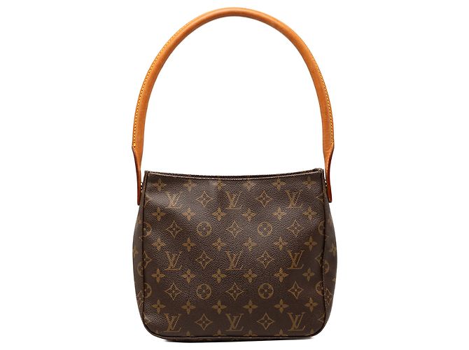 Louis Vuitton Marrom Monogram Looping MM