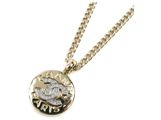 Collar Chanel GP Rhinestone Coco Mark