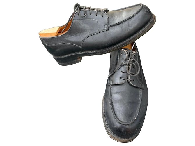 J.M. Weston Golf 641 Derby in pelle nera Nero