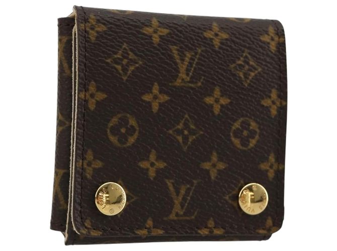 LOUIS VUITTON Estuche de joyas Monogram Joyero LV Auth gh2101M Monograma
