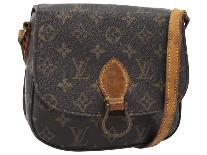 LOUIS VUITTON Bolso de Hombro Monogram Saint Cloud MM M51243 LV Auth 184189 Monograma