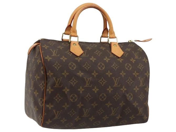 LOUIS VUITTON Bolsa Monogram Speedy 30 M41526 LV Auth 179480A Monograma