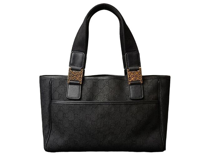 Ophidia Sac cabas Gucci GG Canvas Noir