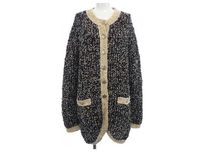 Timeless Cardigan lungo Chanel Nero