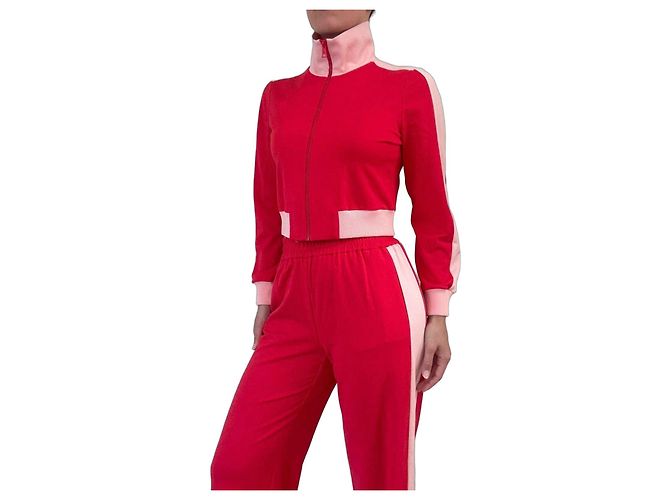 Alice + Olivia Trainingsanzug Set Pink Rot