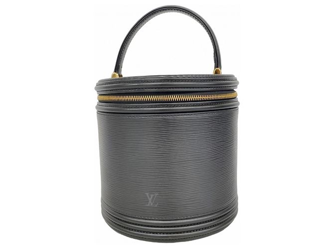 Borsa Louis Vuitton Epi Cannes M48032 Noir Nero