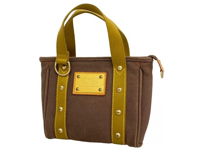 Borsa Tote Louis Vuitton Antigua Cabas PM Marrone