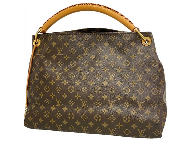 Borsa a Spalla Louis Vuitton Monogram Artsy MM Marrone