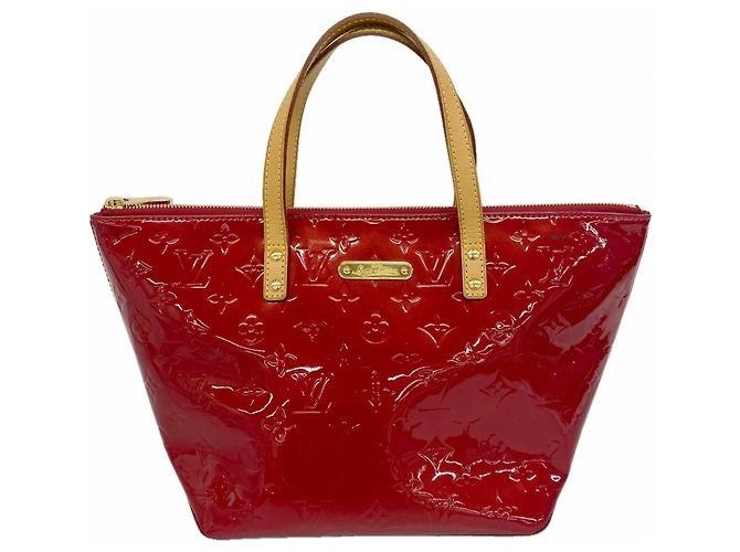 Louis Vuitton Vernis Bellevue PM Handtasche Rot