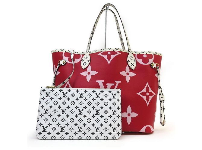 Sac cabas Louis Vuitton Giant Monogram Neverfull MM Multicolore