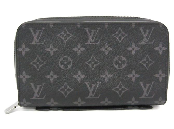 Cartera larga Zippy XL Monogram Eclipse Louis Vuitton Negro