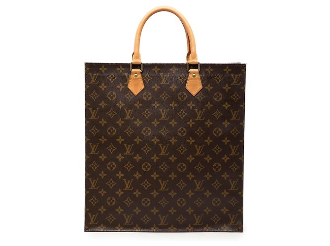 Louis Vuitton Sac Plat Monogram Marrom