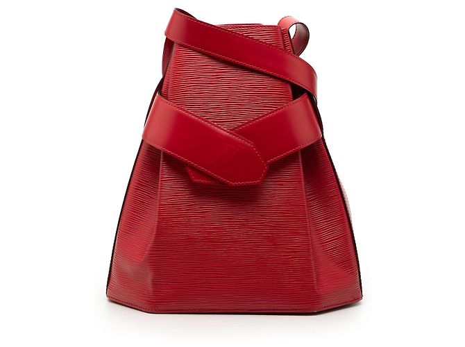 Louis Vuitton Borsa a Spalla Epi Rosso PM