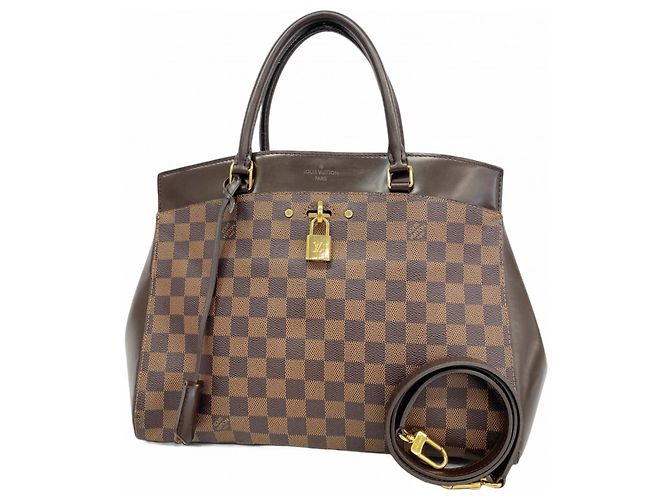 Borsa Louis Vuitton Damier Rivoli MM Damier ebene