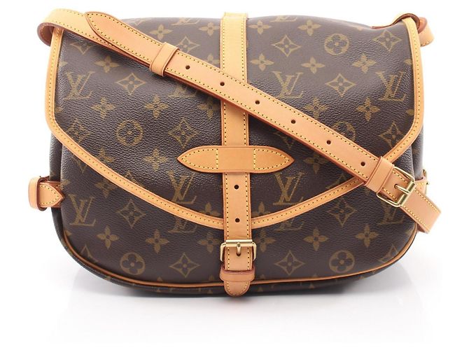 Bolsa de Ombro Louis Vuitton Saumur 30