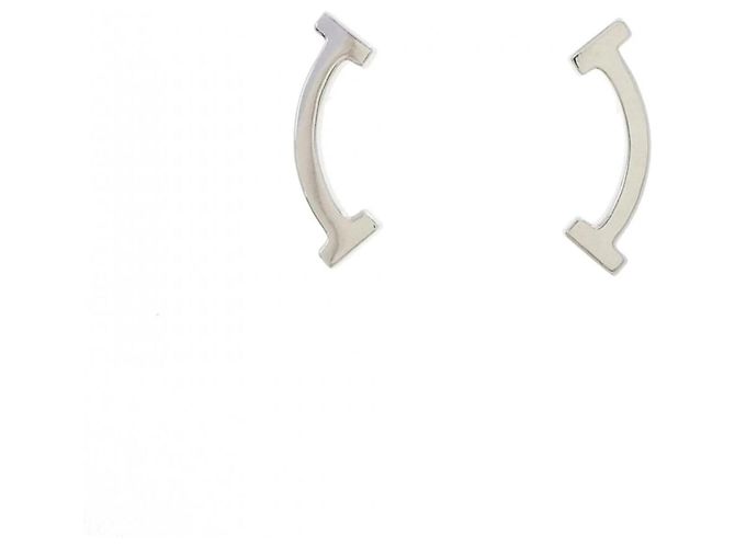 Tiffany & Co Pendientes Tiffany T Smile Dorado