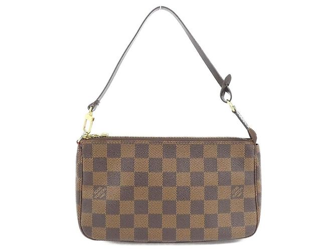 Louis Vuitton Damier Pochette Accessoires Damier ebene