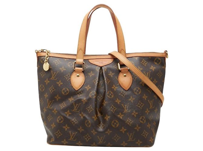 Bolsa Louis Vuitton Monogram Palermo PM Marrom