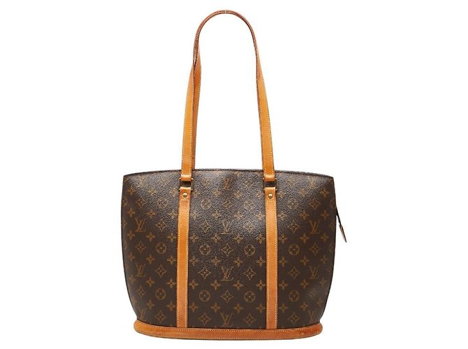 Sac cabas Louis Vuitton Monogram Babylon Marron