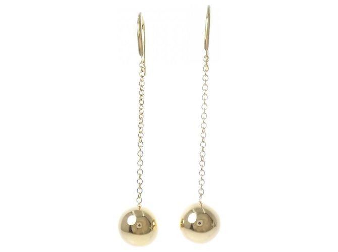 Pendientes de botón en oro amarillo de 18K de Tiffany & Co.