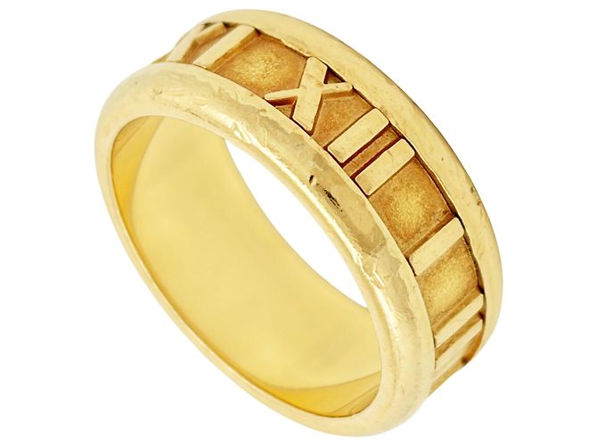 Anillo Atlas de Tiffany & Co. Dorado