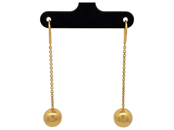 Orecchini a catena in oro rosa 18K Tiffany & Co. D'oro
