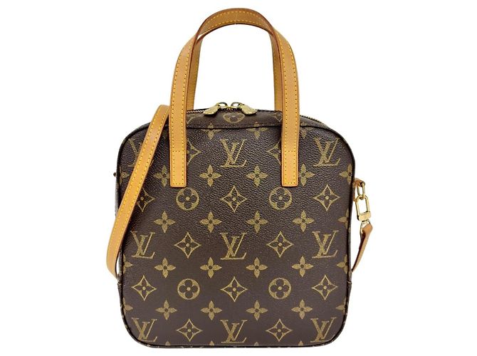 2-Way Handtasche Louis Vuitton Spontini Braun