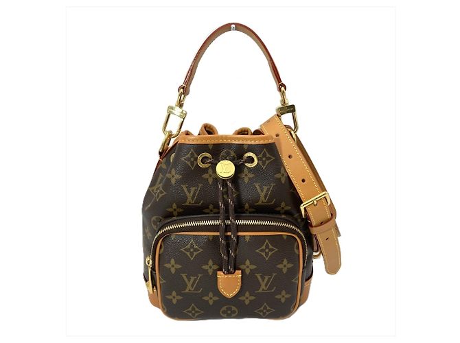 Sac à l'épaule Louis Vuitton Noe Cargo Marron