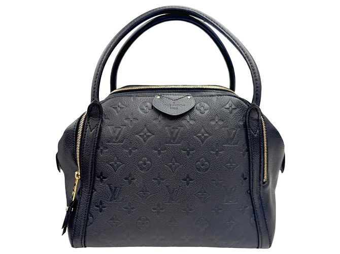 Bolsa Louis Vuitton Monogram Empreinte Mare MM Preto
