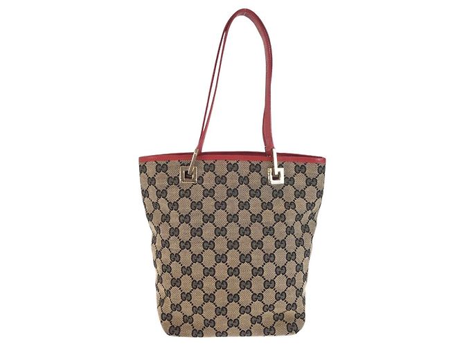 Borsa Tote Gucci GG Canvas Blu