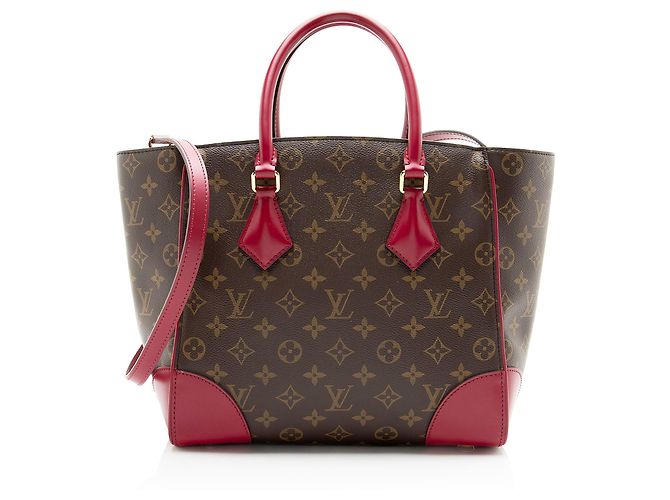 Louis Vuitton Monogram Canvas Phenix MM Satchel Braun