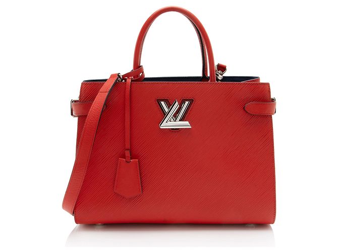 Louis Vuitton Epi Leather Twist Tote Rot