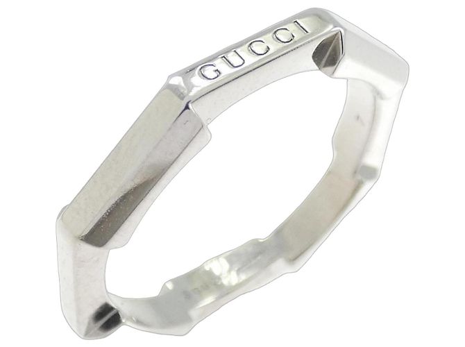 Gucci Ringband in Weißgold