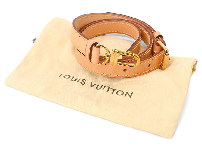 Tracolla Louis Vuitton Bouton in Beige