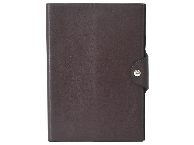 Hermès Copertina per Libri Hermes A5 Evercolor Marrone