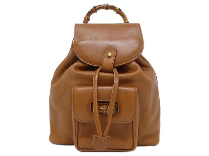 Gucci 003 1705 Backpack Light brown