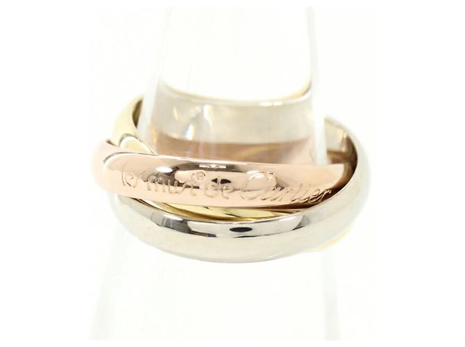 Cartier Trinity Classic MM Ring Pink Weiß Gelb