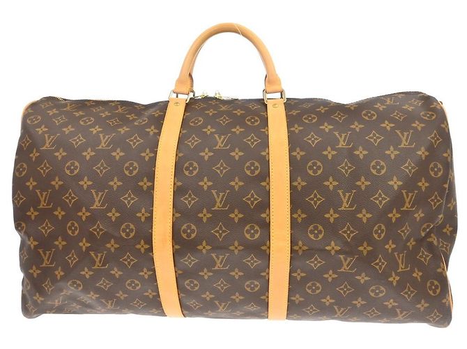 Louis Vuitton Keepall Bandouliere Monogram Canvas 60 Marrom