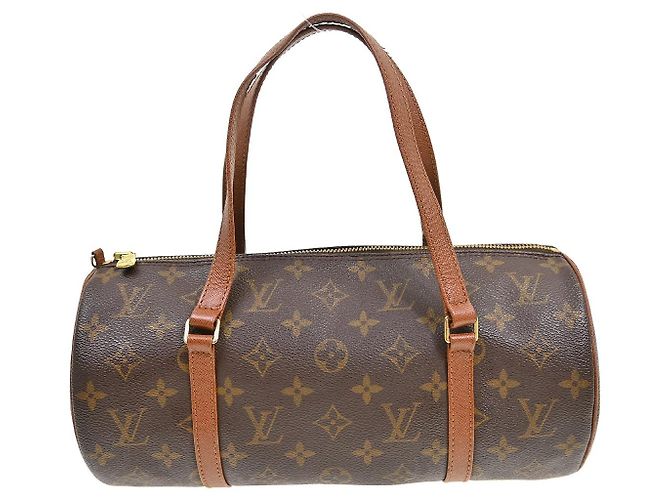 Bolsa Louis Vuitton Papillon Monogram Canvas 30 Marrom