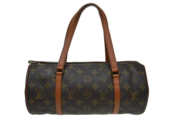 Bolsa Louis Vuitton Papillon Monogram Canvas 30 Marrom