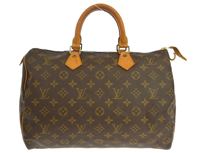 Louis Vuitton Speedy Monogram Canvas 35 Marron