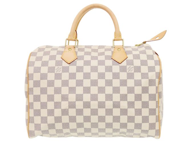 Bolsa Louis Vuitton Speedy 30 Damier Azur