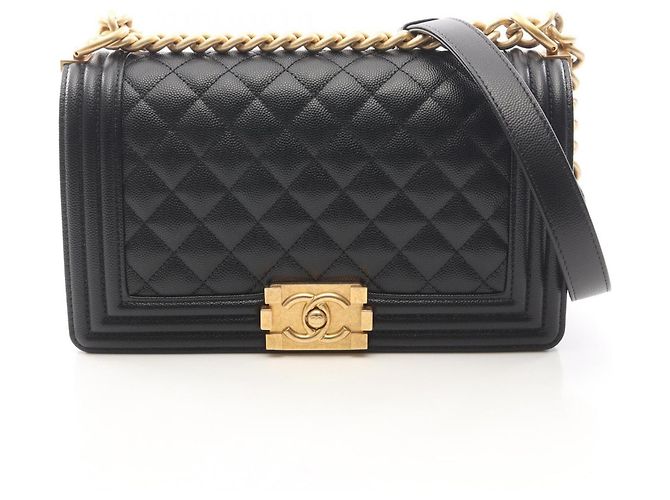 Borsa Chanel Boy a Spalla Nero