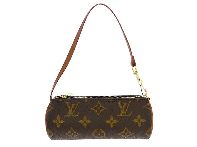 Louis Vuitton Papillon Pochette Monogram Canvas Mini Marrone