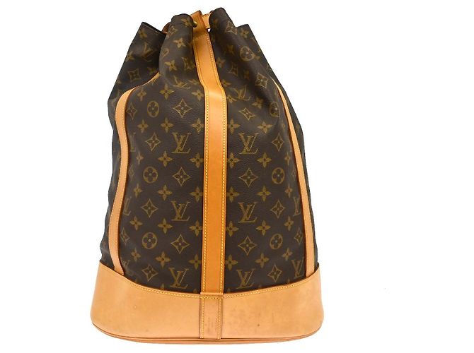 Louis Vuitton Randonnee Backpack Monogram Canvas GM Brown