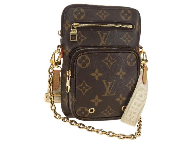 LOUIS VUITTON Borsa a tracolla Monogram Utility M80746 LV Auth ka4594V Monogramma