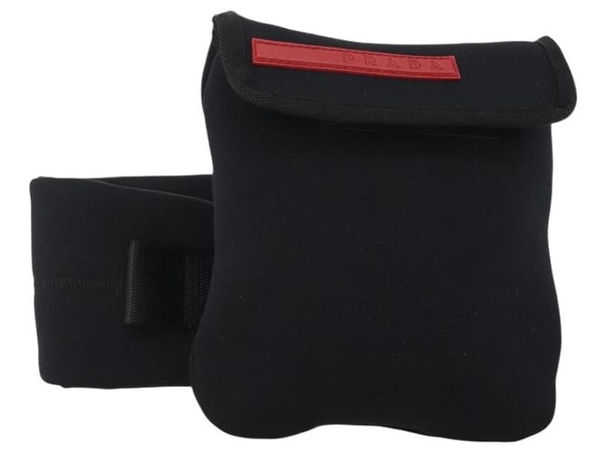 Gürteltasche PRADA Sports Line Nylon Schwarz Auth bs35247A