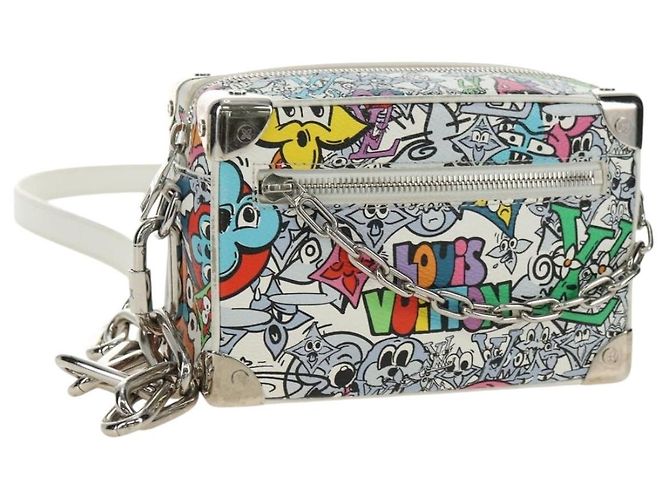 LOUIS VUITTON Monogram Comics Mini Soft Trunk Bag M82008 LV Auth 181878SM Multicor