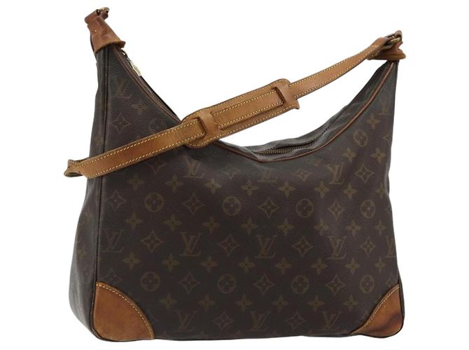 LOUIS VUITTON Bolsa de Ombro Monogram Boulogne M51260 LV Auth bs35462