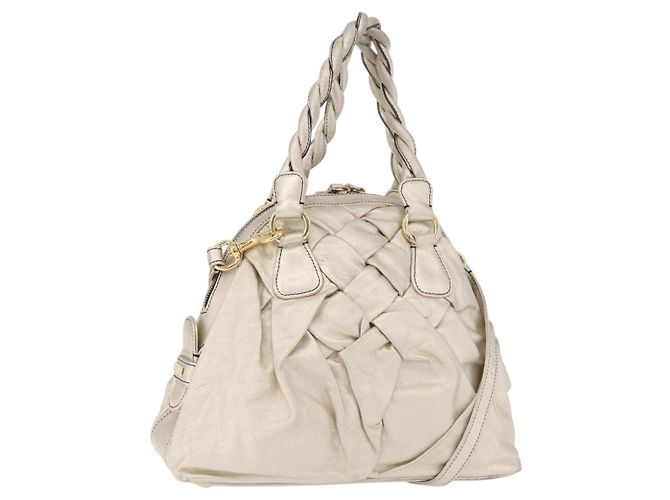 Borsa VALENTINO in Pelle 2way Oro Auth 183017A D'oro